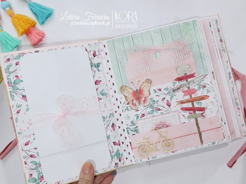 Álbum Fotos Scrapbook Verão Fresquito