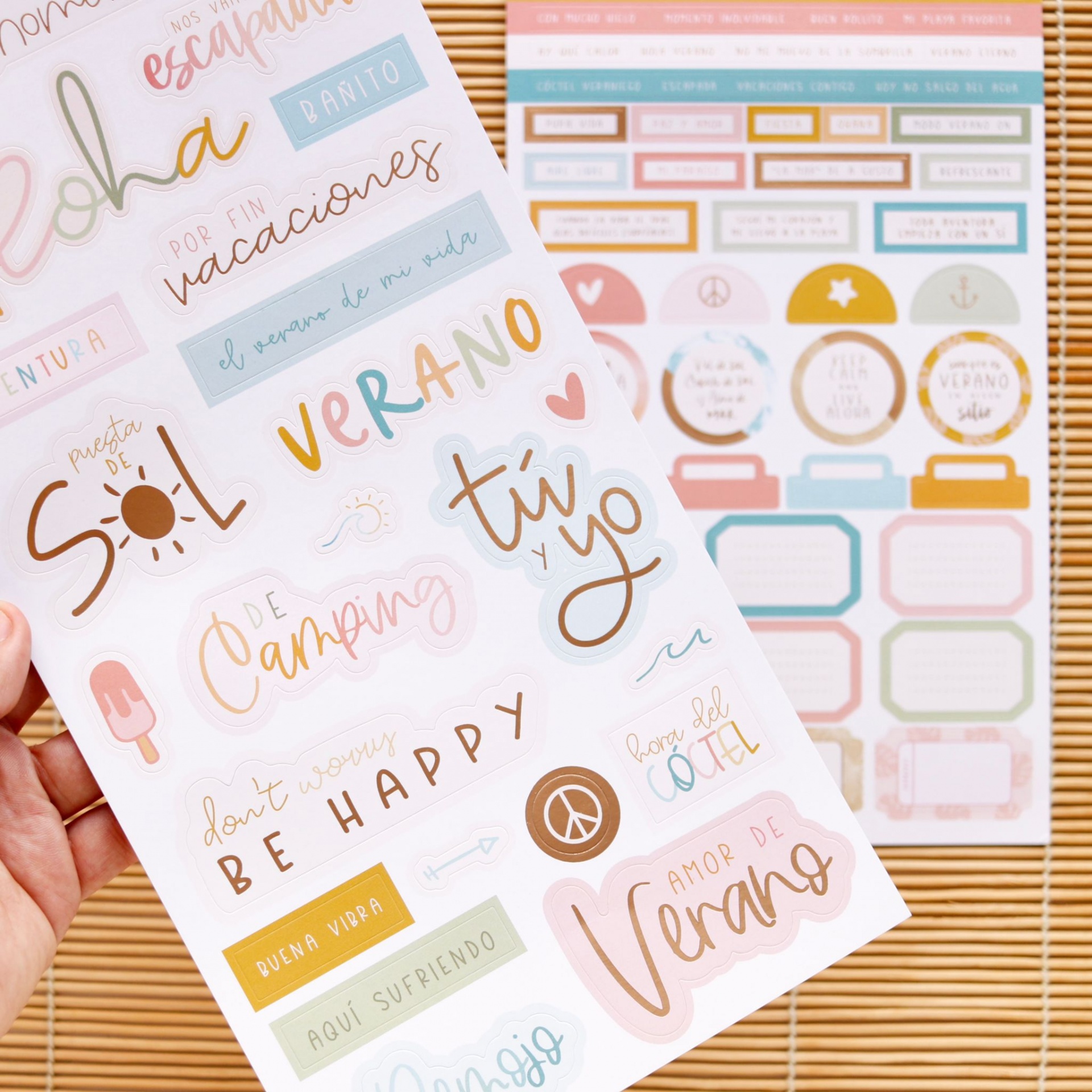 Autocolantes 6x12" | ALOHA, Mintopia