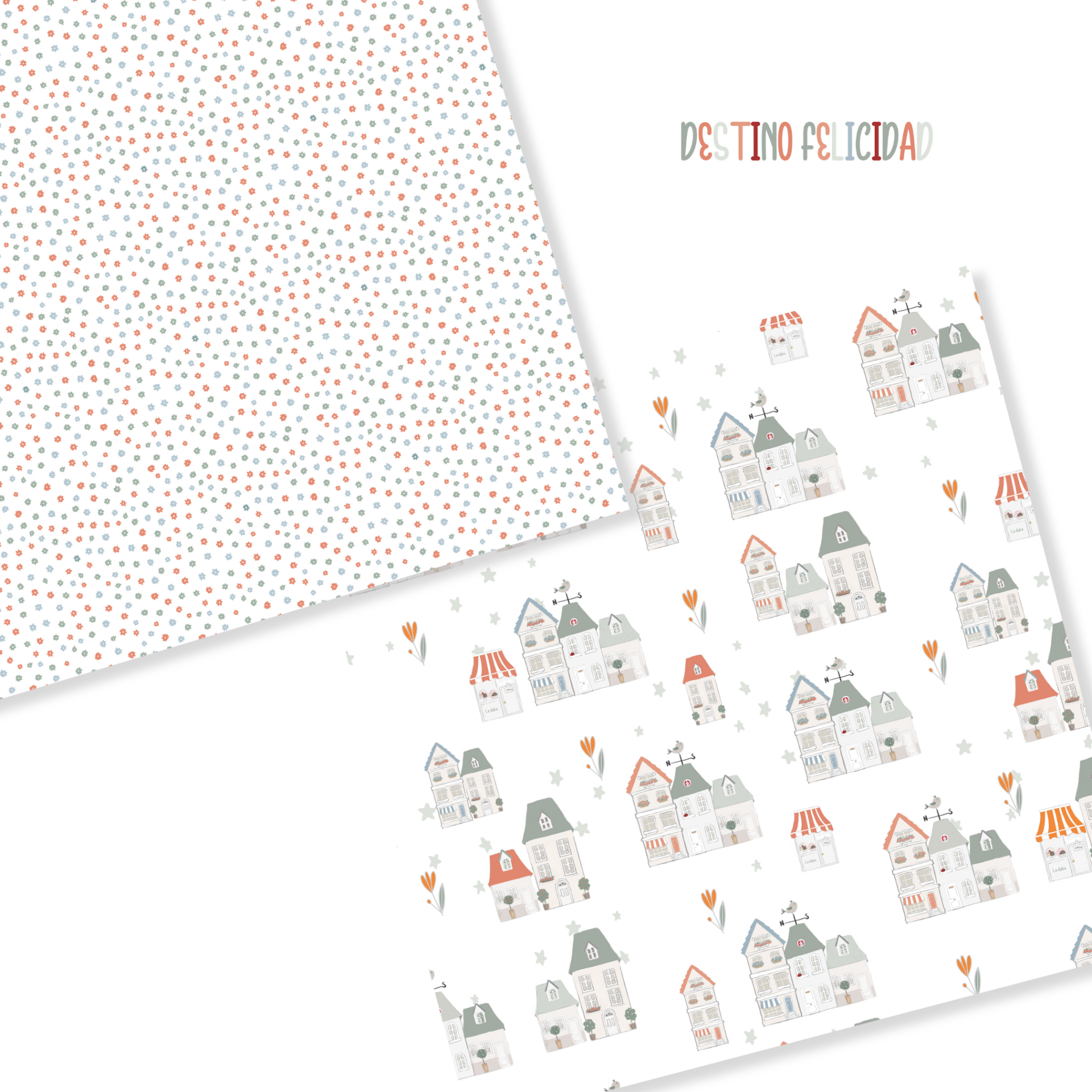 Bloco Papéis Destino Felicidad Mariquilla