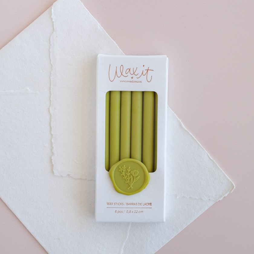 Barras Cera Lacre MUSTARD Wax it