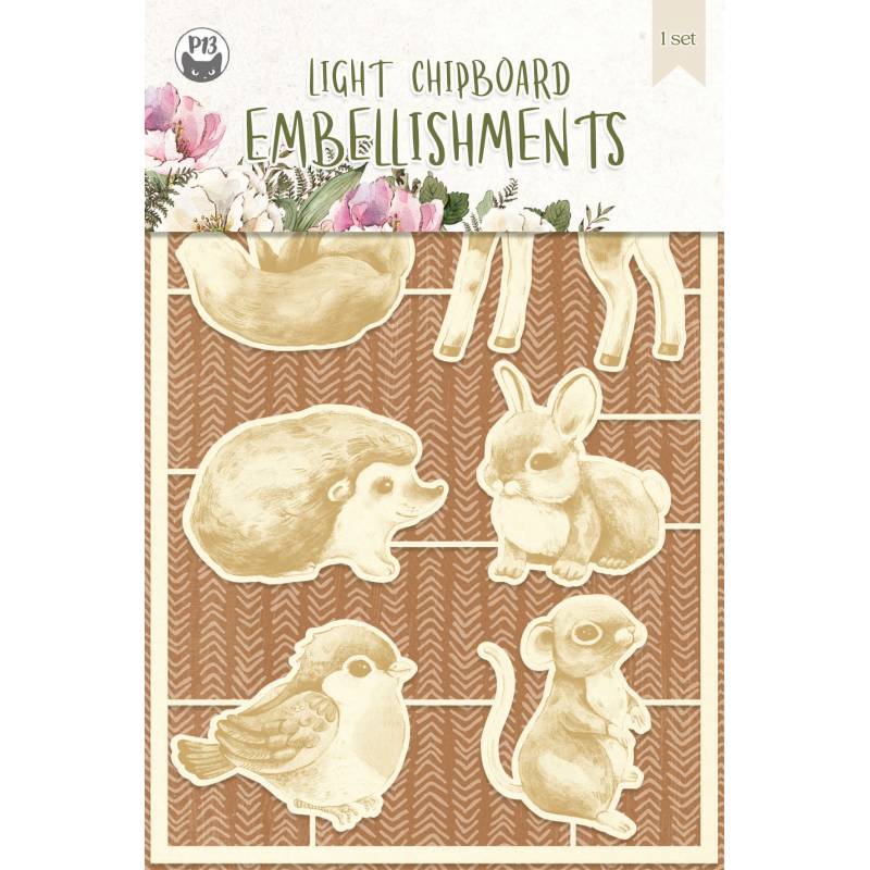 Chipboard Embellishments1 Forest Tea Party P13 Paper Products