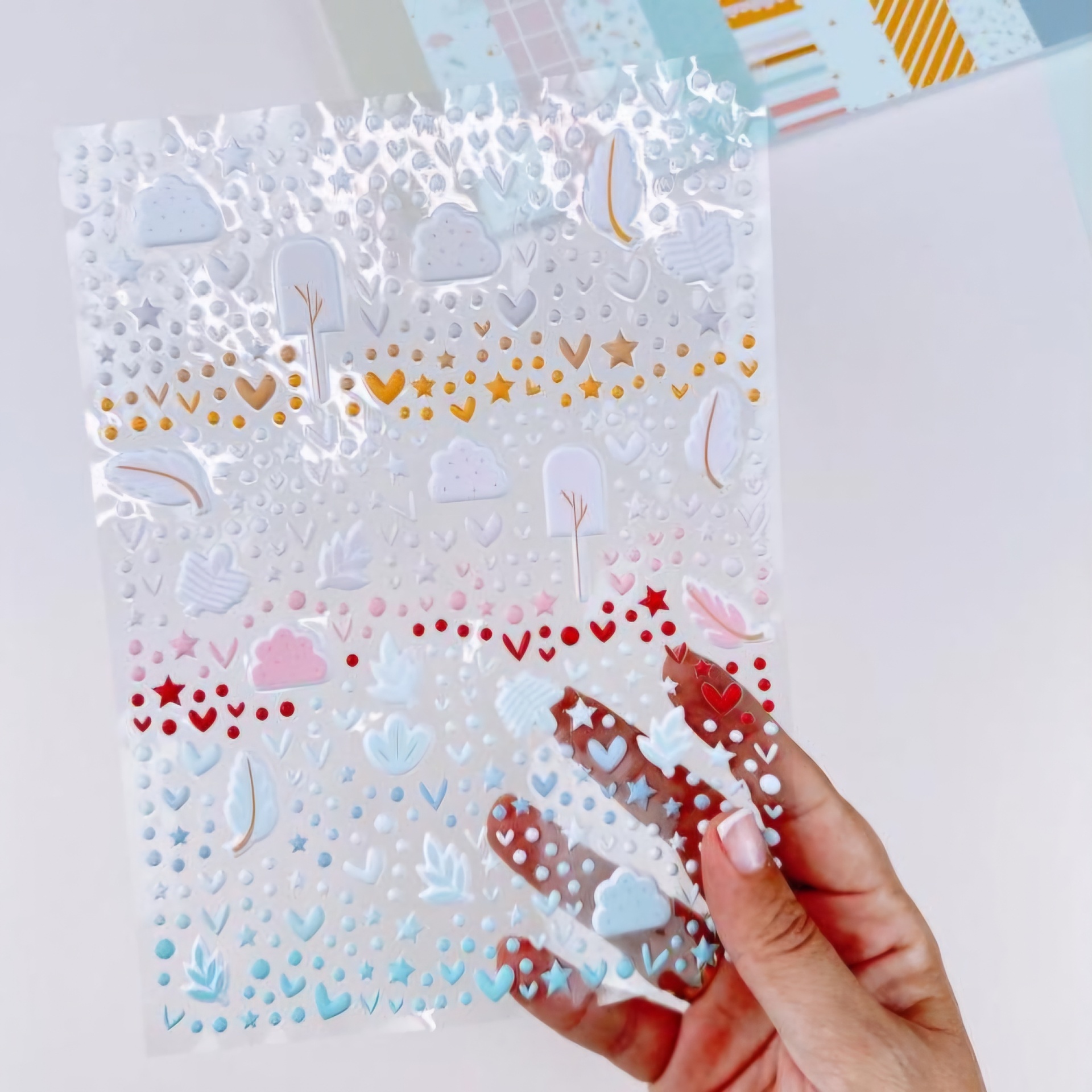 Puffy Stickers Básicos Outdoors by Pili Sallent