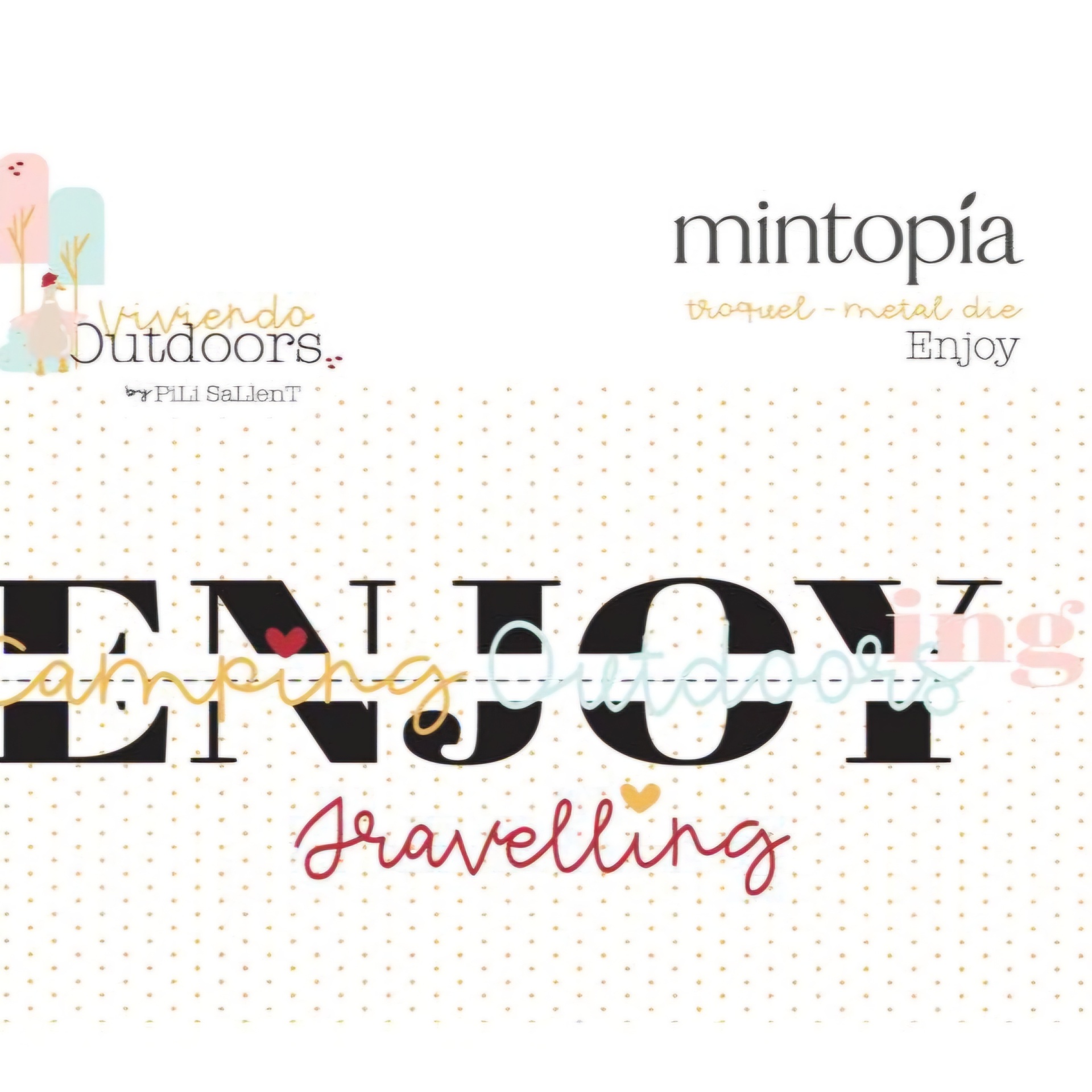 Cortante "Enjoy" Outdoors by Pili Sallent