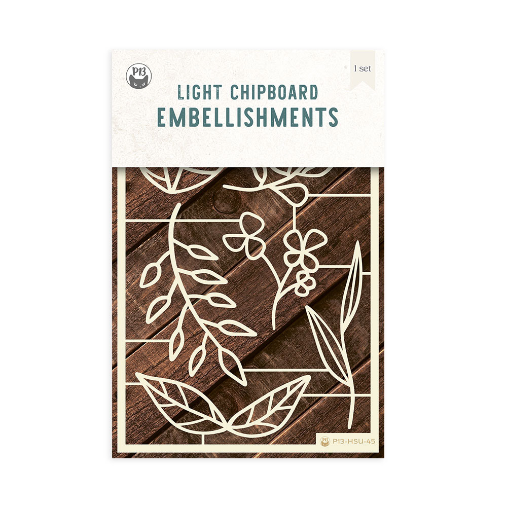 Chipboard Embellishments Ramas Hello Summer P13 Paper Products