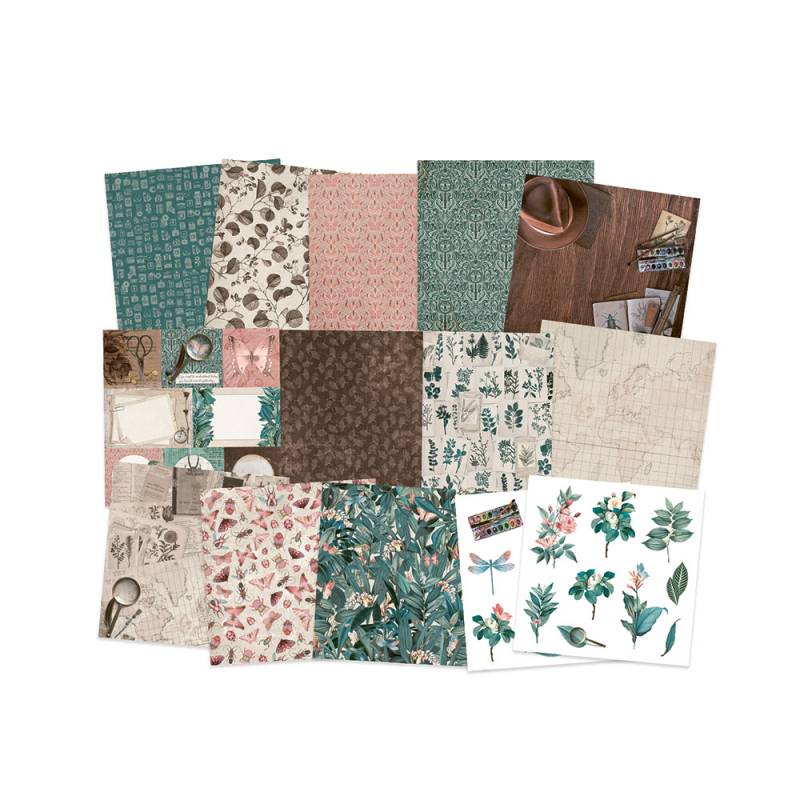 Bloco 6"x6" Naturalist P13 Paper Products