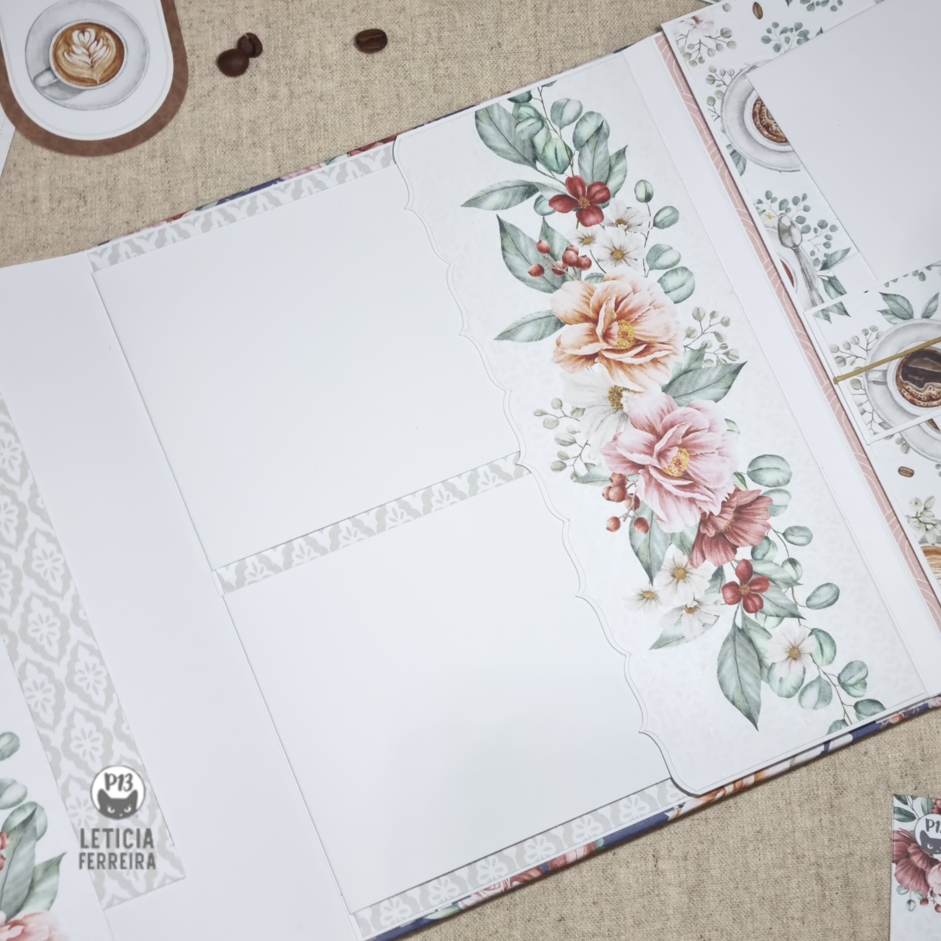 Álbum Fotos Scrapbook Coffee Lovers