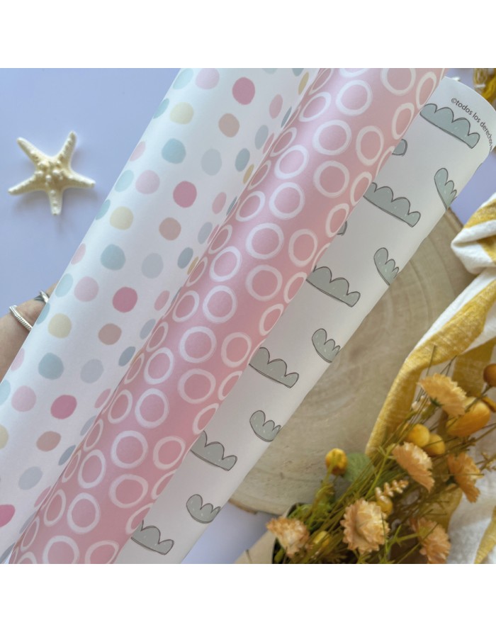 Kit Papéis Vegetais e Acetatos • Playa o Piscina Alua Cid