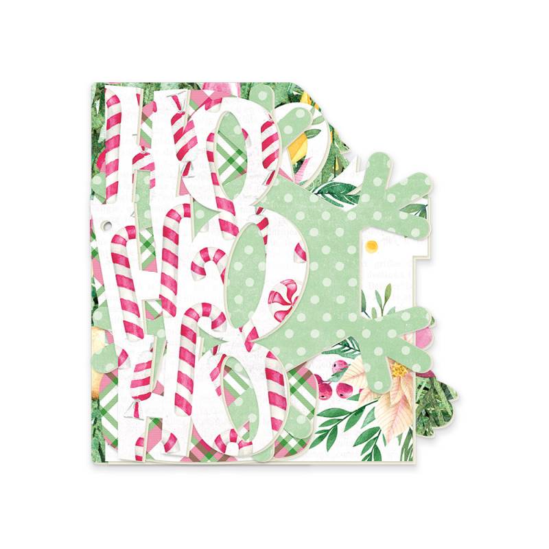 Álbum Base COM Papéis Santa's Workshop P13 Paper Products