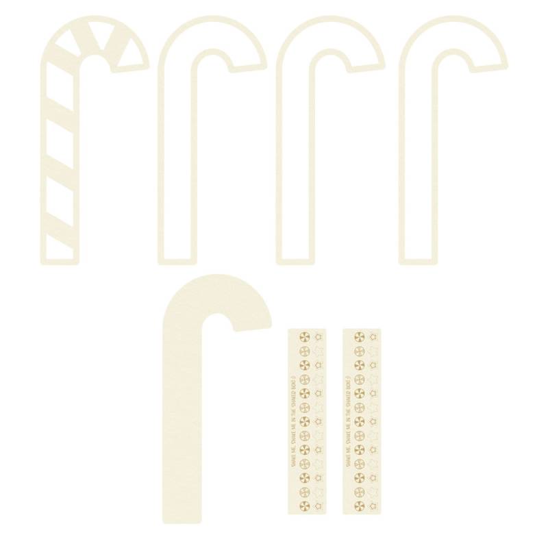 Shaker BENGALA NATAL Light Chipboard • Santa's Workshop P13 Paper Products