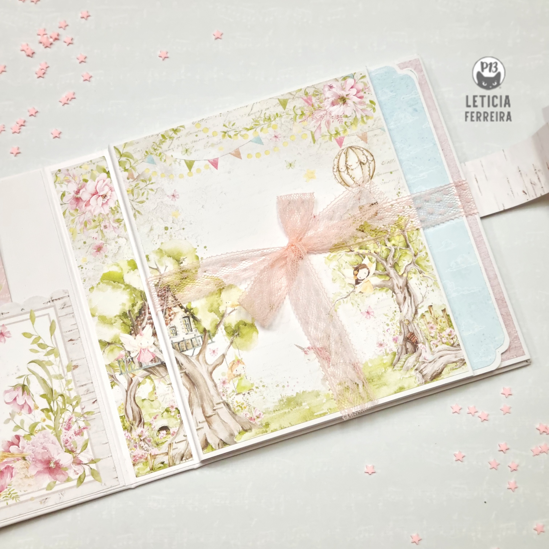 Álbum Fotos Scrapbook Believe in Fairies