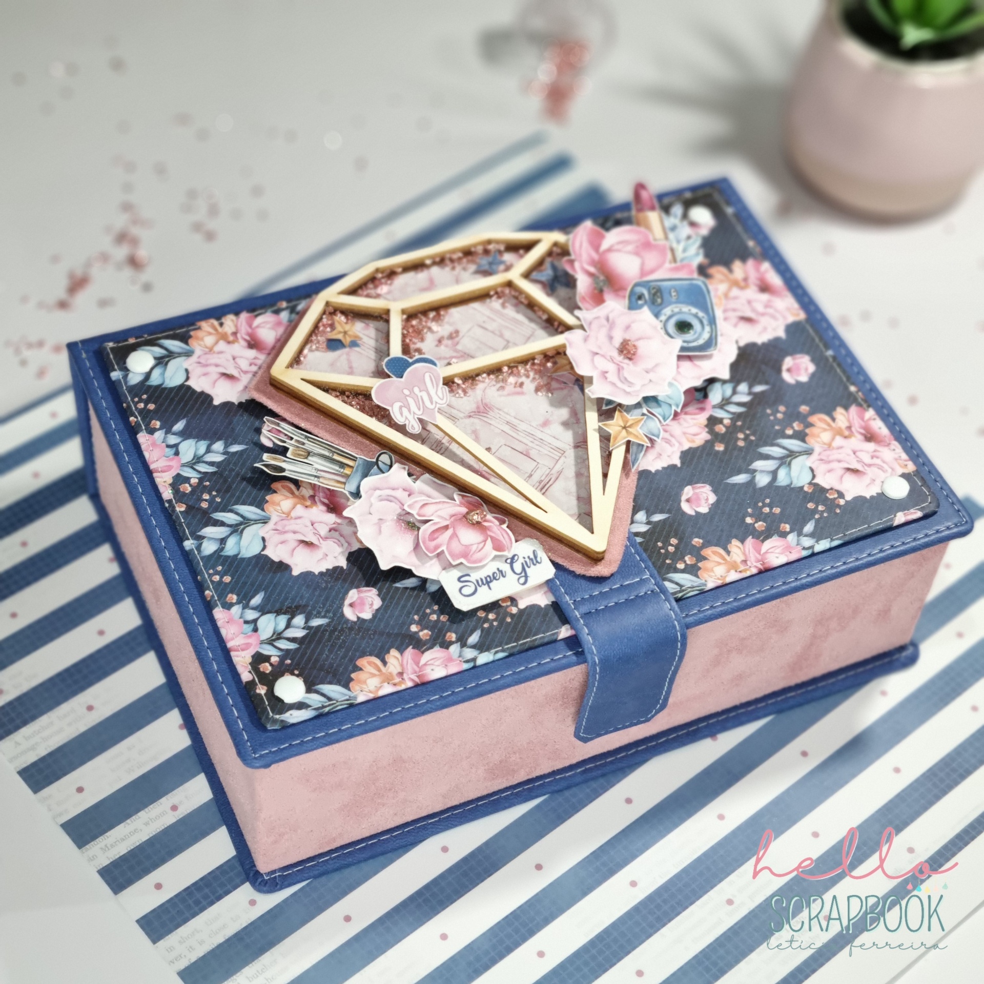 Tutorial Online Caixa Diamante Super Mulher