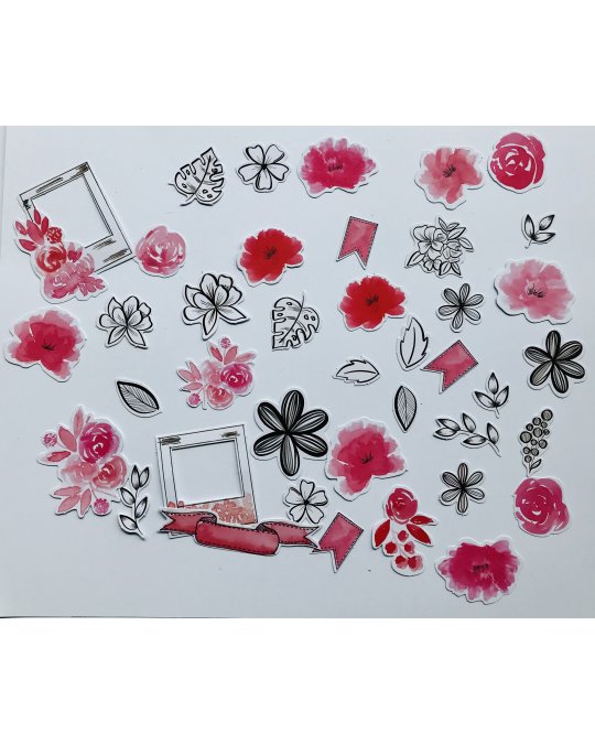 Die Cuts Rouge Lacquered World