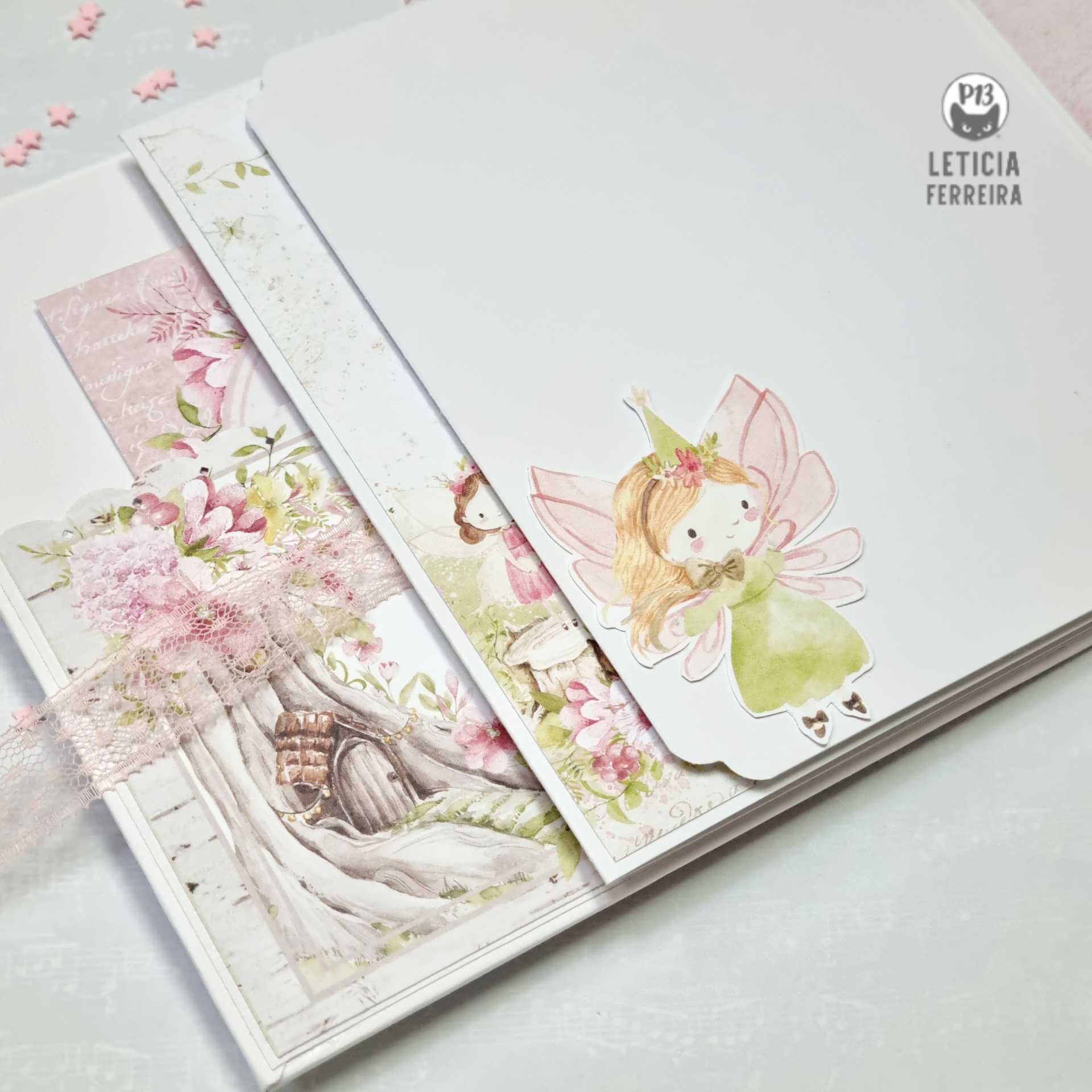 Álbum Fotos Scrapbook Believe in Fairies