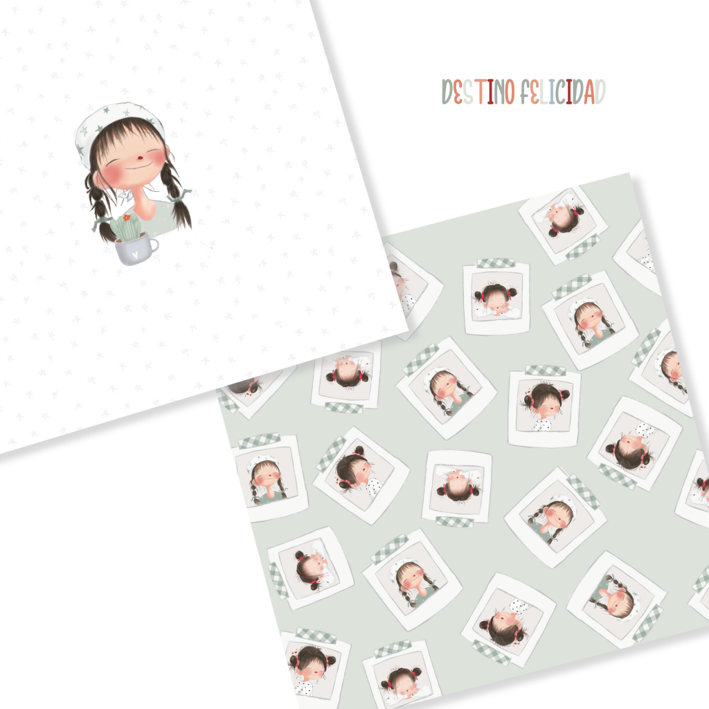 Bloco Papéis Destino Felicidad Mariquilla