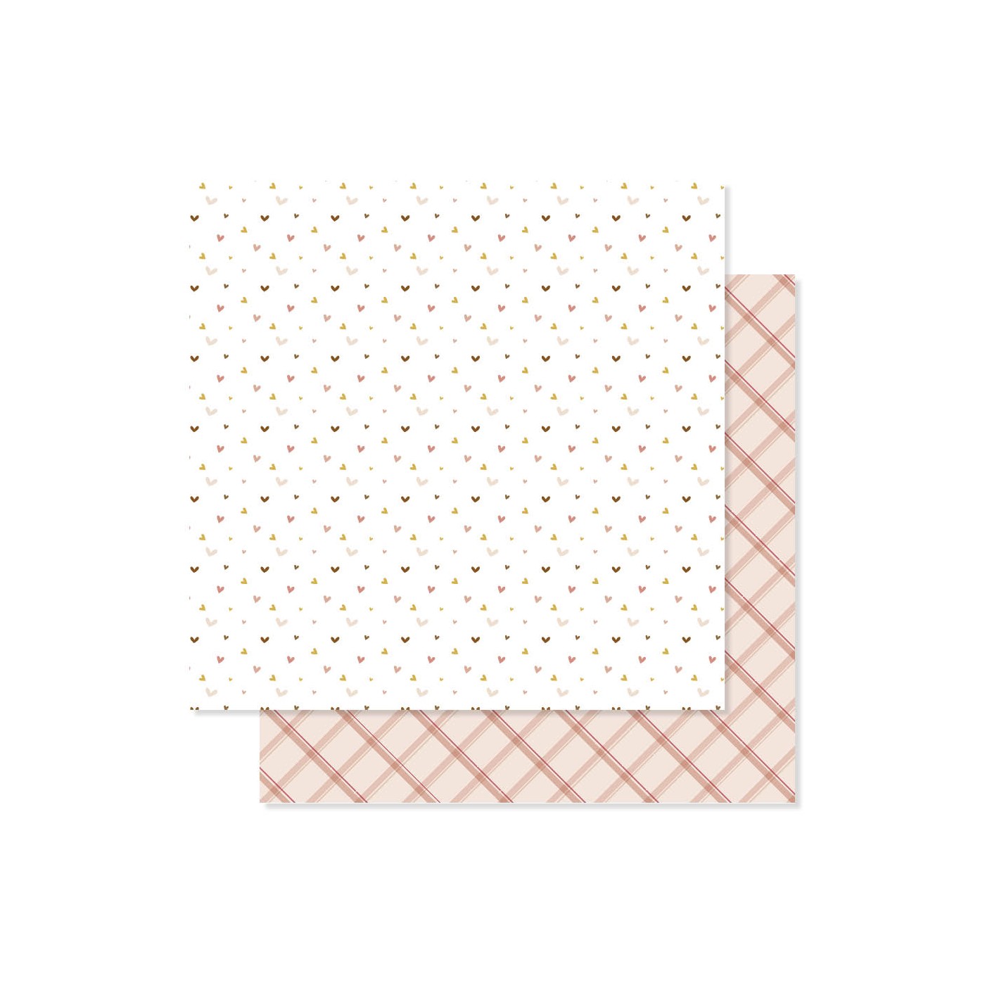 Stack Papéis 12" Uma Face Un Nuevo Abril Lora Bailora