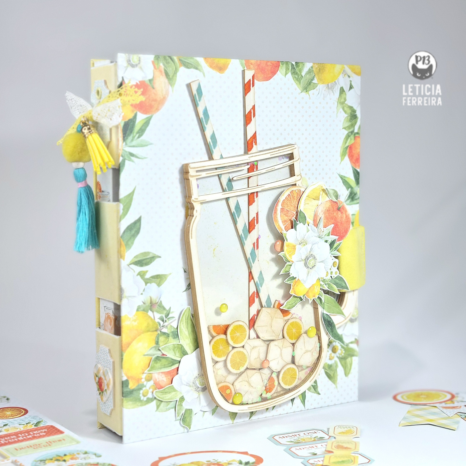 Álbum Fotos Scrapbook Lemonade Lovers