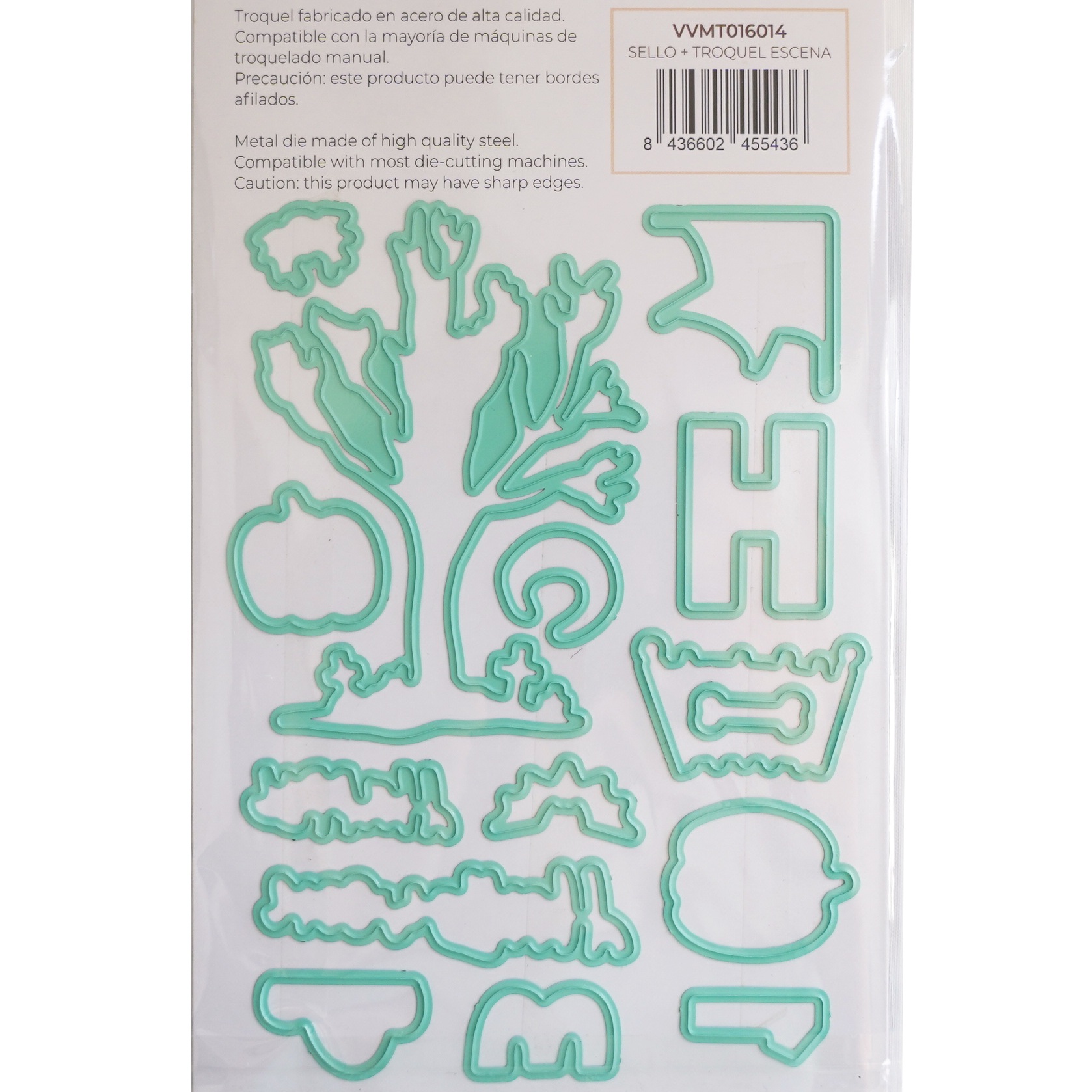 Set Carimbos e Cortantes Árvore Truco o Trato Míntopia