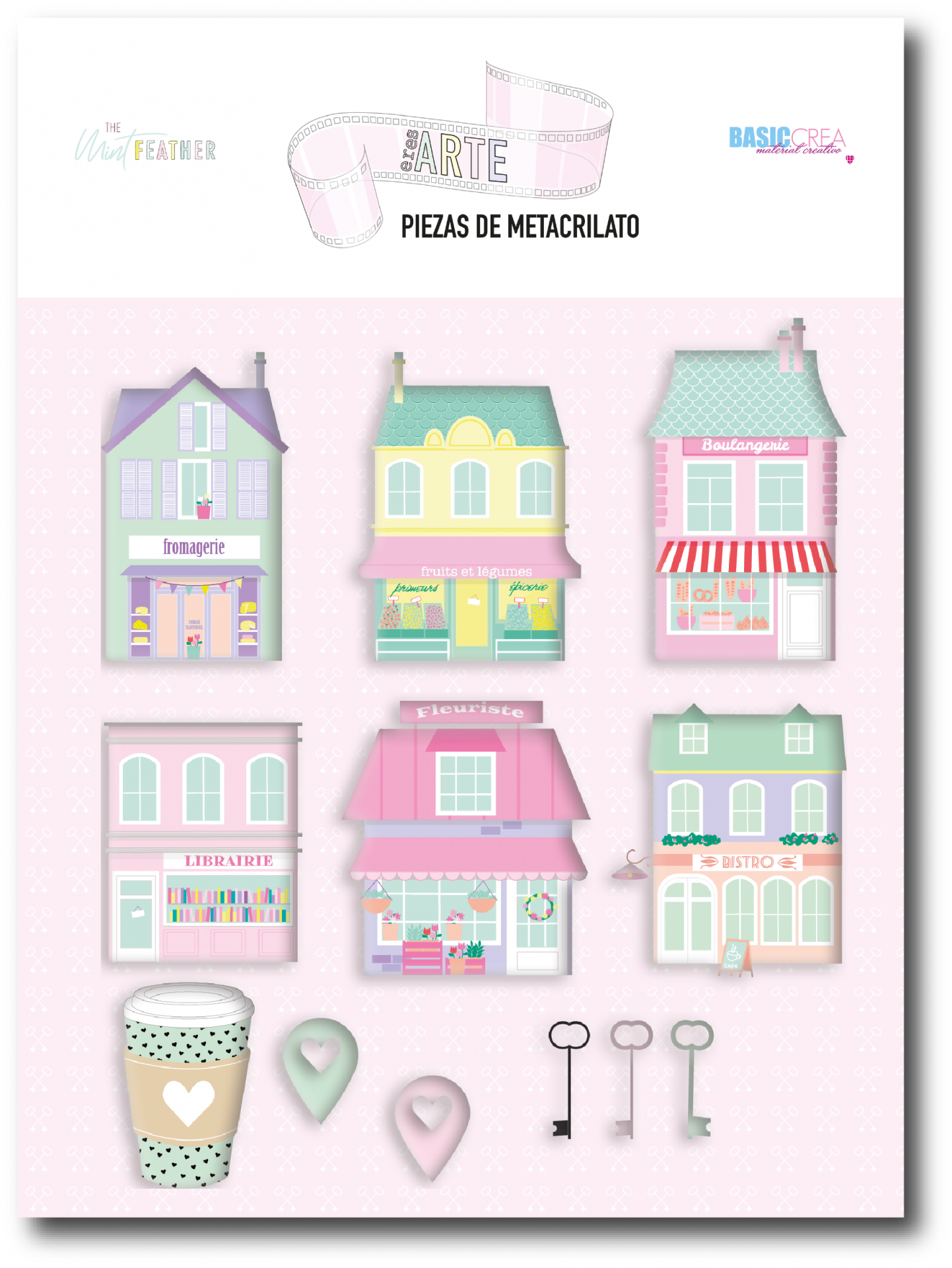 Casinhas Metacrilato Eres Arte The Mint Feather