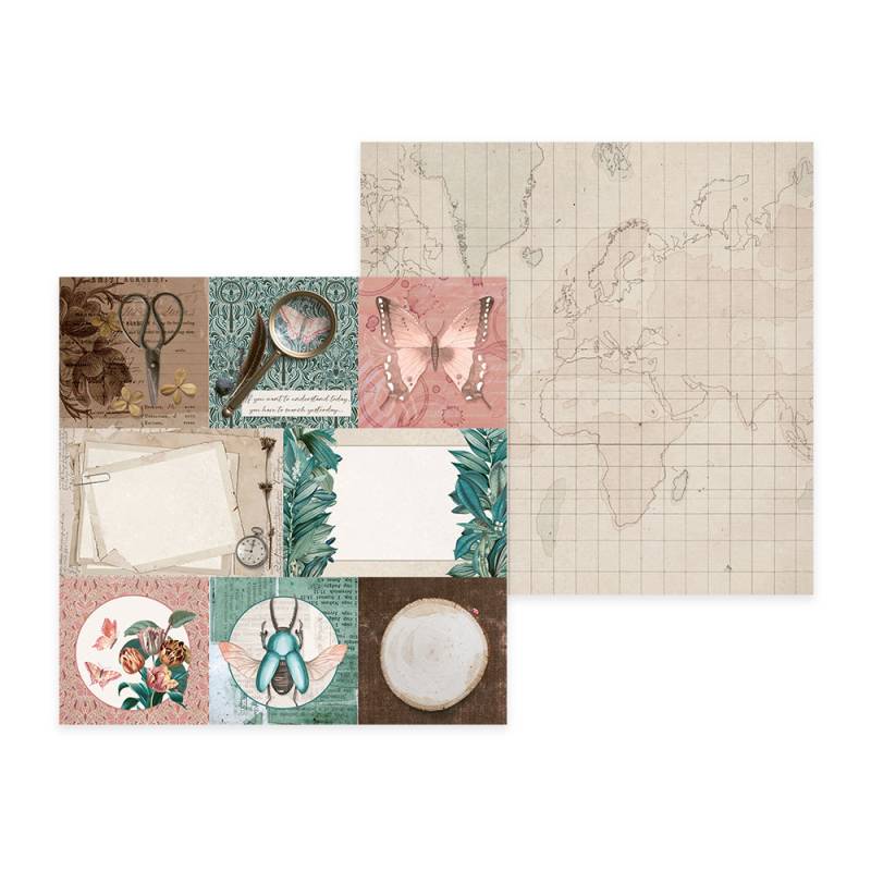 Bloco 6"x6" Naturalist P13 Paper Products