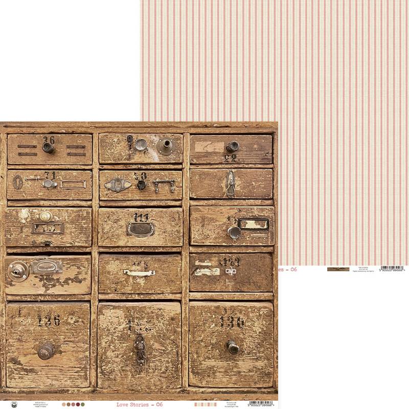 Bloco 12"x12" Love Stories P13 Paper Products