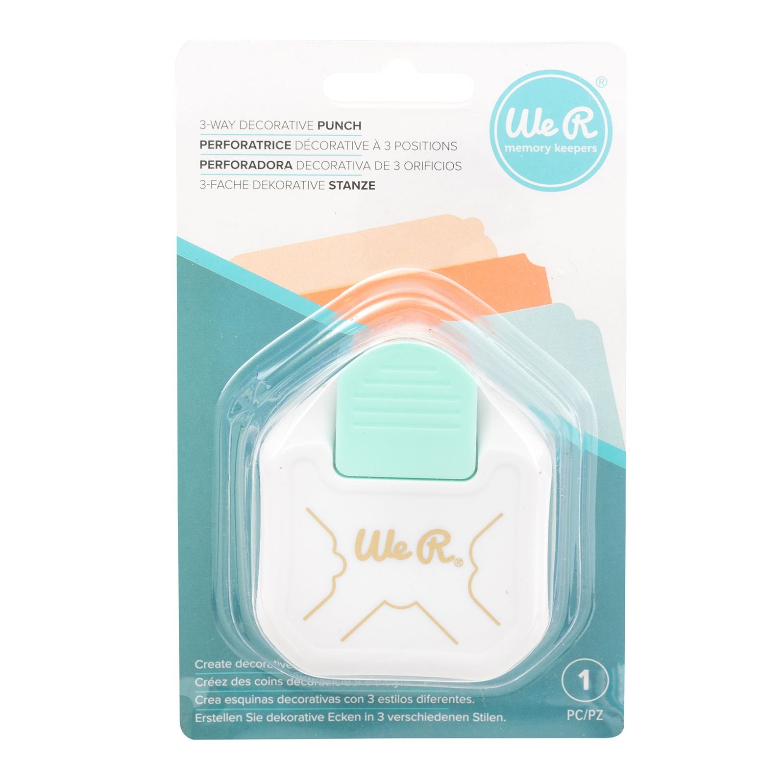 Corner Punch We R Memory Keepers 3 Cantos Decorativos