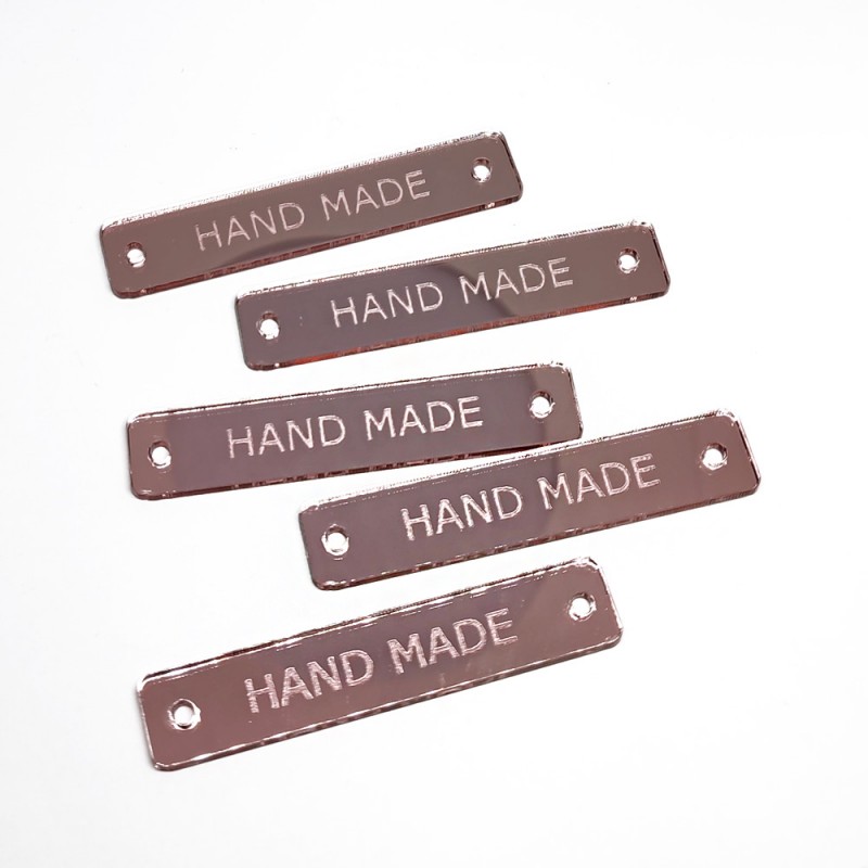 Set 5 Placas HANDMADE ROSE GOLD Kora Projects