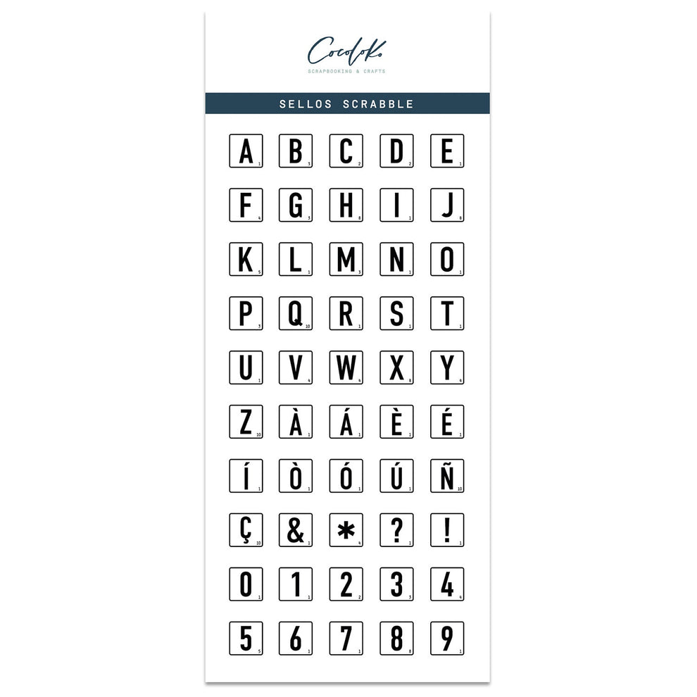 Carimbo SCRABBLE Cocoloko
