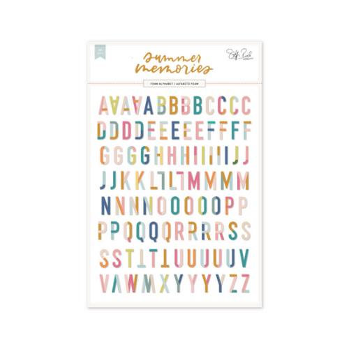 Alfabeto Summer Memories Lora Bailora