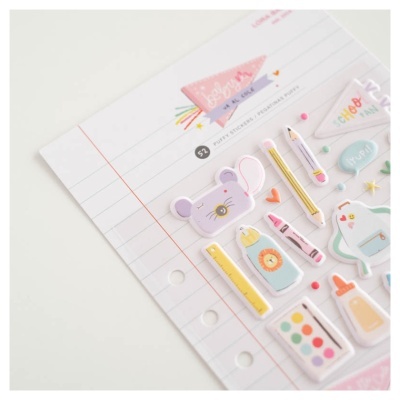 Puffy Ilustrações Baby M Va Al Cole by Lora Bailora