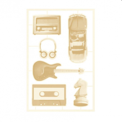 Chipboard Embellishments2 Free Spirit P13 Paper Products