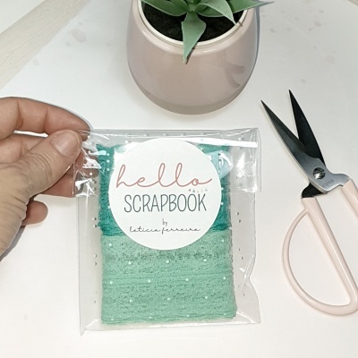 Fita Lace Mint e Mint 2m x 4 cm