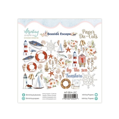 Die Cuts SEASIDE ESCAPE Mintay Papers