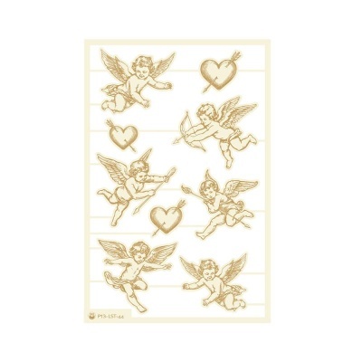 Light Chipboard 01 Cupidos Love Stories P13 Paper Products