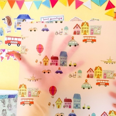 Set 5 Papéis Vegetais | Piccolina Brava II Set 5 Papéis Vegetais | Piccolina Brava II