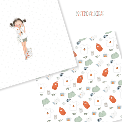 Bloco Papéis Destino Felicidad Mariquilla