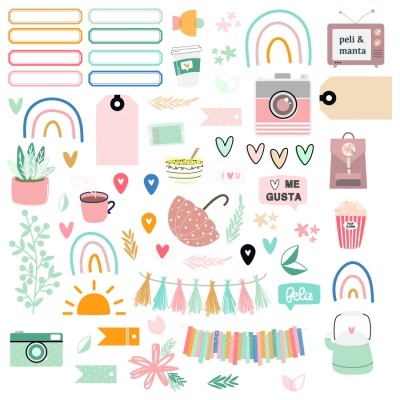 Ilustrações Pré Cortadas | Me Gusta, Duna On