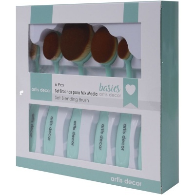 Set 6 pincéis Mix Media Artis Decor
