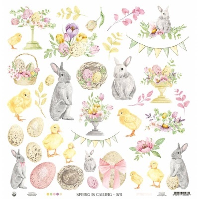 Bloco 12"x12" Spring is Calling P13 Paper Products