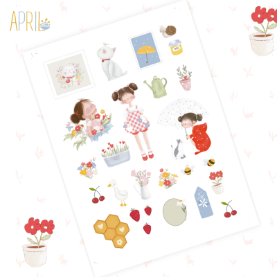 Die Cuts Ilustrações Abril Mariquilla