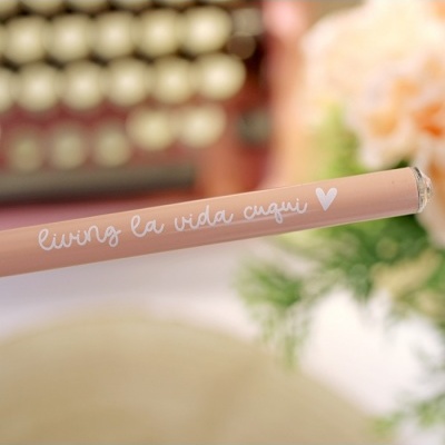 Lápis Rosa Living La Vida Cuqui