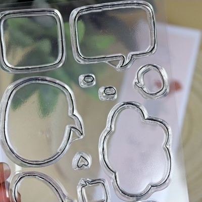 Carimbo Balões Fala Rita Alua Cid