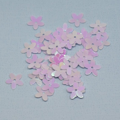 Lantejoulas Mini Flores Brancas | Oh Naif