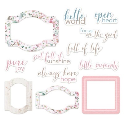 Die Cuts Molduras e Frases Birdhouse P13 Paper Products