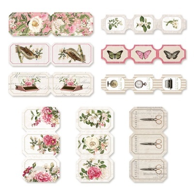 Die Cuts Tickets Dear Love P13 Paper Products