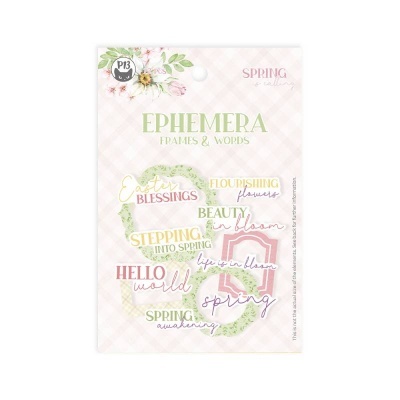 Die Cuts Frases e Molduras Spring is Calling P13 Paper Products