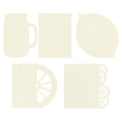 Álbum Base com Papéis Light Chipboard- Mix and Match, 6X6" Fresh Lemonade P13 Paper Products