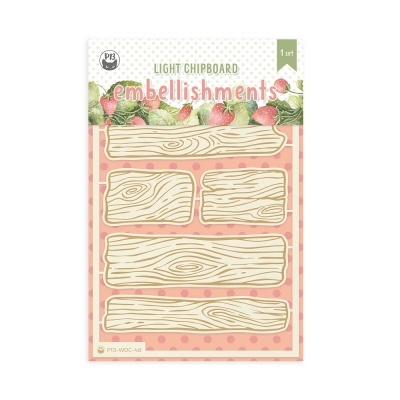 Chipboard Madeirinhas Woodland Cuties P13 Paper Products