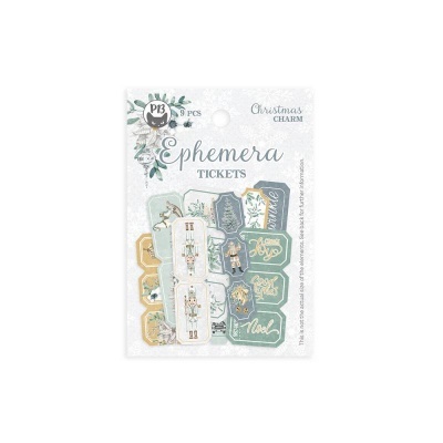 Die Cuts Tickets Christmas Charm P13 Paper Products