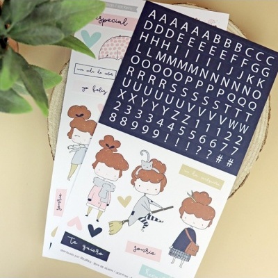 Autocolantes Rita Alua Cid