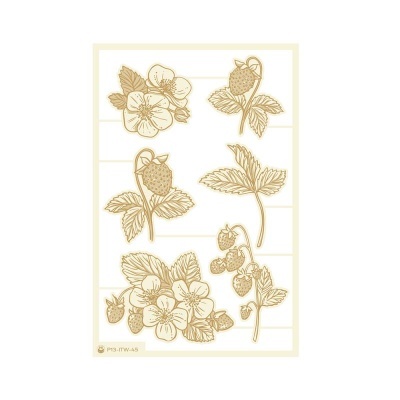 Light Chipboard 02 Morangos Into The Woods P13 Paper Products